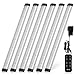 LED Under Cabinet Lighting with Remote Control - Albrillo Dimmable Under Counter Lights for Kitchen Shelf Cupboard, Closet Light Strip Natural White 4000K, 6 Pack