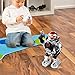 SGILE Kids Robot Toy, RC LED Combat Programmable Interactive Robotic for Kids Gift Birthday Present, Remote Control Shooting Dancing Walking, Silver