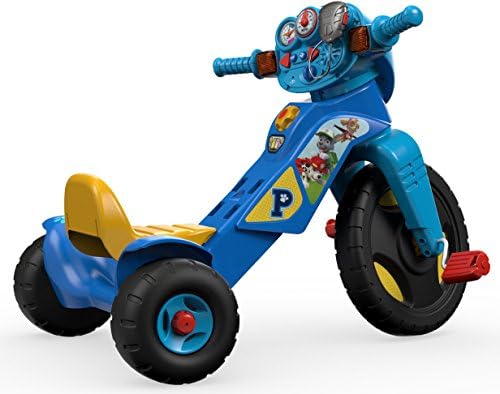 fisher price paw patrol lights and sounds trike