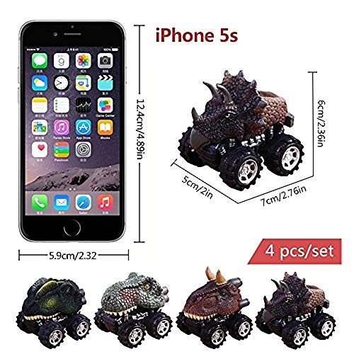 1 Dinosaur+Pawaca+4+Pack+Wheel+Creative