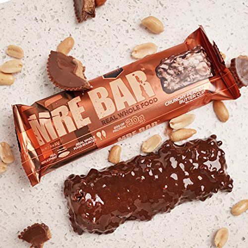 Redcon1 MRE Bar Meal Replacement Bar (1 Box / 12 Bars) Crunchy