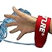 Pisfun American Saltwater Fishing Cast Net for Bait Trap Fish 4ft/6ft/8ft/10ft/12ft Radius, 3/8inch Mesh Size