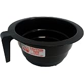 OCS Parts 20583.0003 Black Plastic Coffee Brew Funnel Basket | Compatible with Bunn Coffee Machines