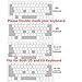 HRH Ableton Live Shortcuts Hotkey Silicone Keyboard Cover Skin for MacBook Air 13,for MacBook Pro13/15/17 (with or w/Out Retina Display,2015 or Older Version),for iMac Older,USA and European Layout
