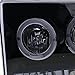 Led Dual Halo Glossy Black Projector Head Lights Made For And Compatible With F-250 1999-2004