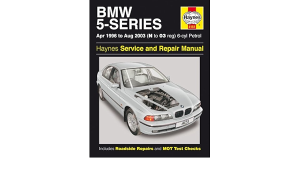 Manual Haynes – Manual de reparación de BMW Serie 5 E39 ...