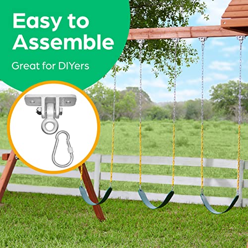 Jungle Gym Kingdom Swing Set Hangers 2 Heavy Duty Brackets With