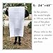 Garden EXPERT Plant Cover Frost Protection Bag Shrubs & Trees Jacket, Prevent Damage, Bad Weather and Pests Thickening of Wind(2-Pack 24'' × 43'')