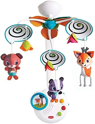 Adorable Forest Friends Classic Mobile Soother - Removable Music Box - Cute Animal Figures