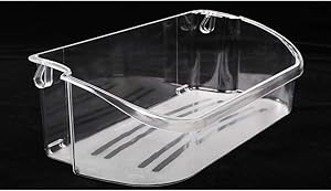 Reyhoar 240356402 Clear Refrigerator Door Bin Side Shelf Replacement Part - Compatible with Frigidaire & Kenmore & Electrolux Refrigerator - Replaces AP2549958, 240430312, 240356416, 240356407