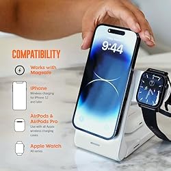 STM ChargeTree Mag: 3-in-1 MagSafe Wireless