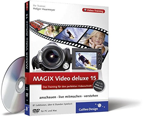 Magix Video Deluxe 15 Das Training Fur Den Perfekten Videoschnitt Galileo Design Amazon De Haarmeyer Holger Bucher