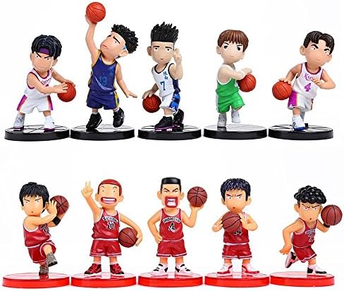 New set Slam Dunk PVC Action Figures Dolls Boys