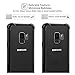 Samsung Galaxy S9 Case, MoKo Crystal Clear Reinforced Corners TPU Bumper Cushion & Anti-scratch Hybrid Rugged Transparent Panel Cover for Samsung Galaxy S9 5.8 Inch 2018 - Black & Clear