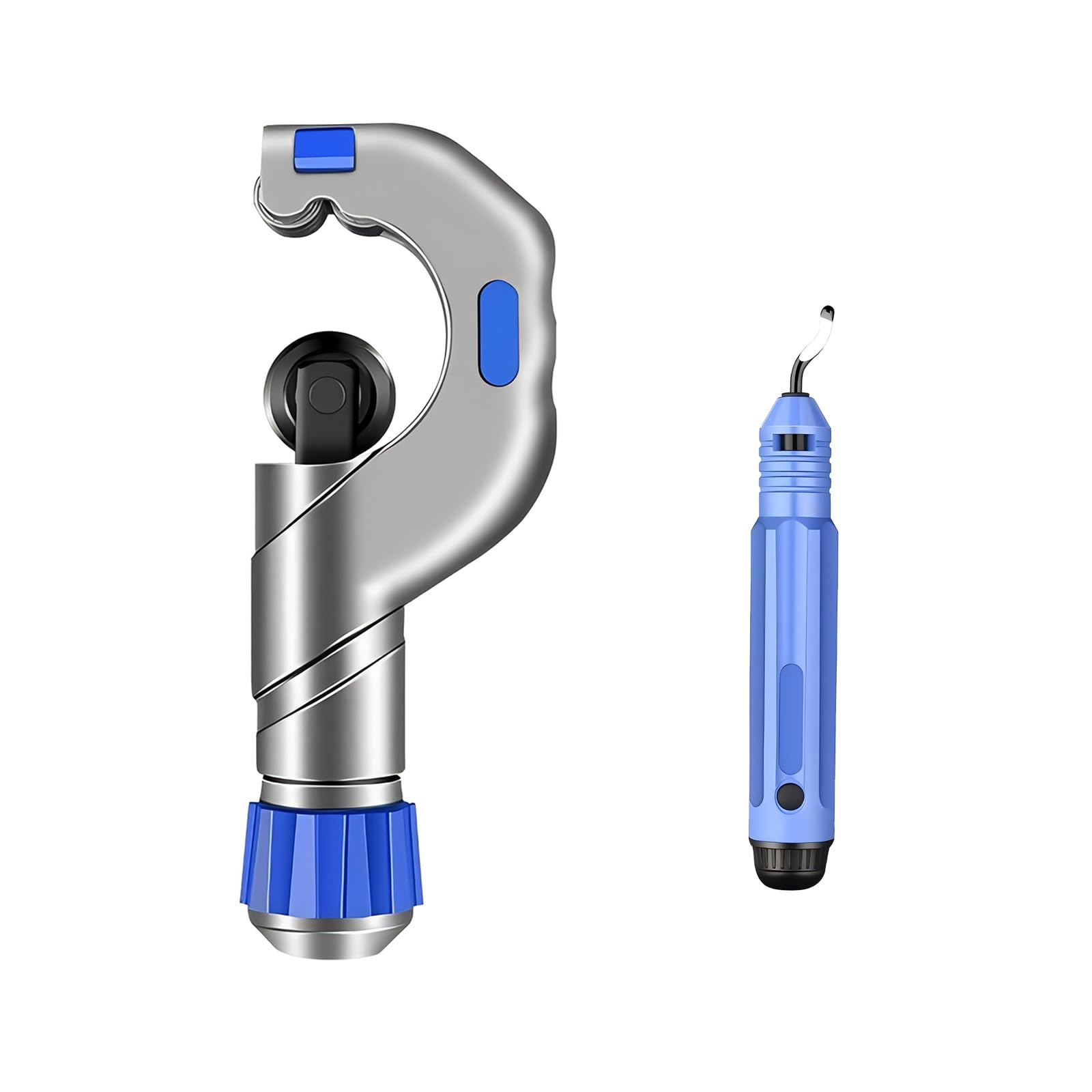 YanHLQJY Pipe Cutter Tool Heavy Duty Metal Pipe Cutter Copper Tube Cutter Speed Cutting Tubing Cutter for Stainless Steel Aluminum Brass Pipe (5-50mm)
