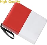 Koomduk 400 Card Binder Red Extra Large Trading Card Album Holder with Zipper view 7