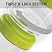 BlenderBottle GoStak Twist n' Lock Storage Jars, 40cc 4-Pak, Aqua