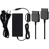 RUITROLIKER Compatible for AC Power Supply Power Adapter with Controller Extension Cable for PS2 Slim 70000 Console