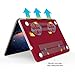 IBENZER Compatible with MacBook Pro 13 Inch case A1278 Release 2012-2008, Plastic Hard Shell Case with Keyboard & Screen Cover for Apple Old Version Mac Pro 13 with CD-ROM, Wine Red, P13WR+2