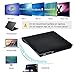 External CD Drive USB 3.0 Slim External DVD CD Drive,External CD DVD +/-RW Writer/Burner/Rewriter /DVD CD ROM Drive for Apple Macbook Pro Laptop/Desktops Win10 and Win 8 By Aooking Tech