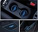 Auovo Anti-dust Door Mats for 2017 2018 2019 Jeep Compass Gate Door mats Liner Inserts Cup Console Mat Interior Accessories (Pack of 15, Blue)
