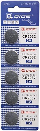 QIDE CR2032 3V Lithium Cell Coin Battery