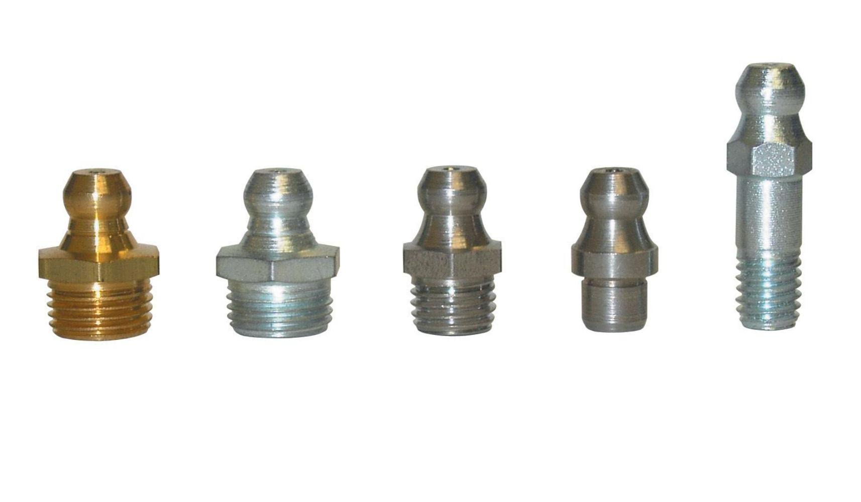 UMETA 1100907-100 engrasadores hidráulicos rectos 8x1,0 de Acero