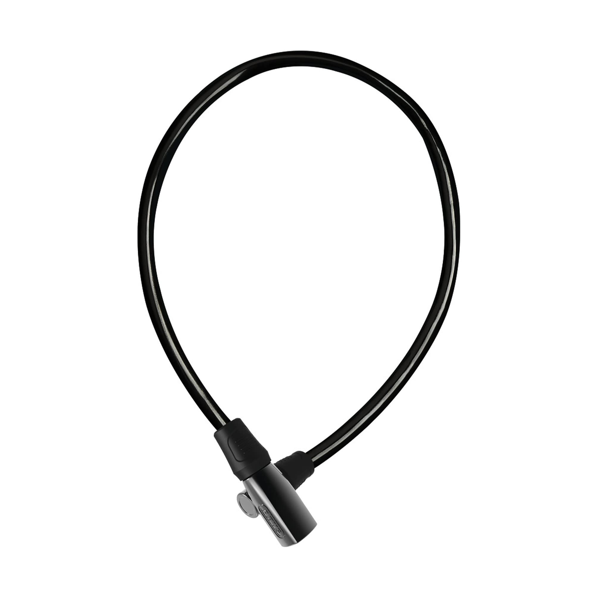 ABUS cable lock 4408K - 65 cm long steel cable with plastic coating - Bicycle lock with security level 2