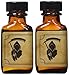 The Blades Grim – Beard Oil, Handmade in the USA (Smolder, Cinder, 2 pack) 1 fl.oz