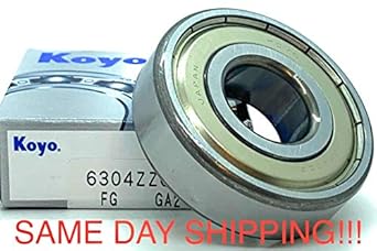 6304zz подшипник размеры