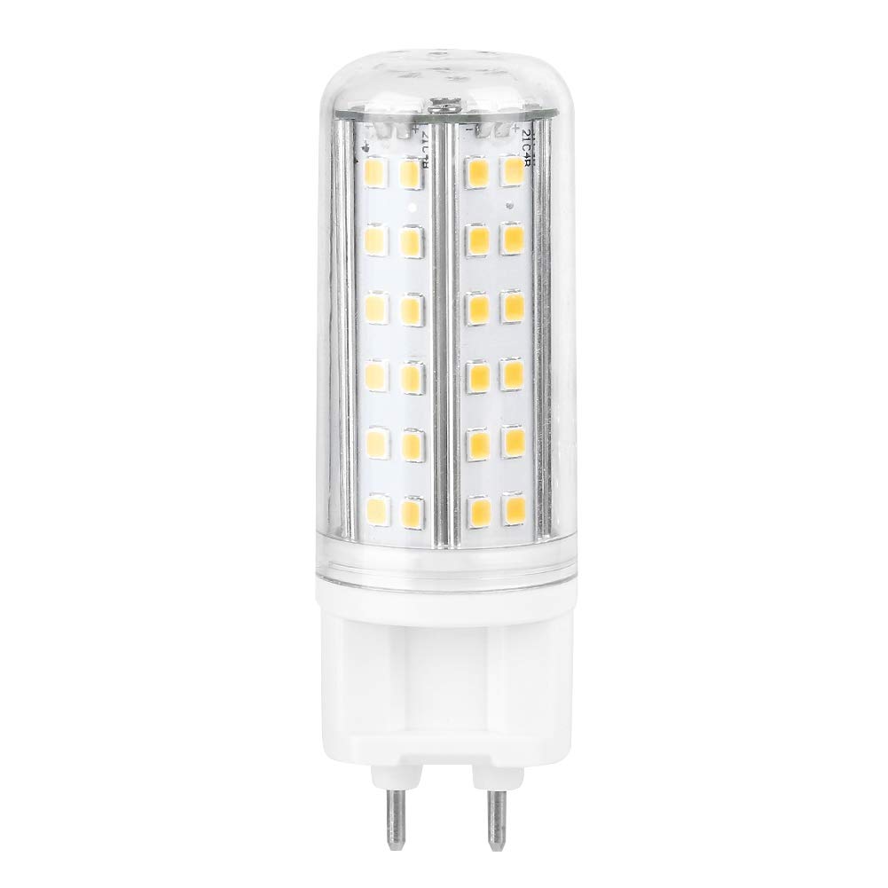 G12 LED Corn Bulb Lamp Hight Bright Lamp Home, Two Color Temperature Adjustable Lamps, with 85 LED Beads, 10W AC85-265V (Cold White)