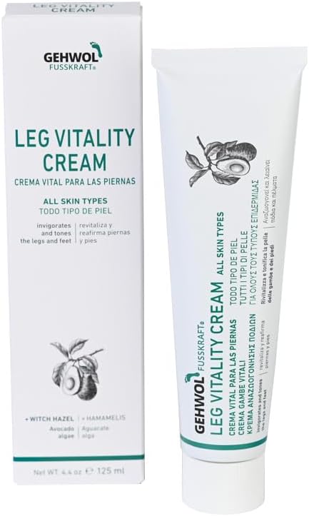 Gehwol Fusskraft Leg Vitality 125ml Non-Greasy Hydrating Foot Cream