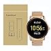 Lamshaw Smartwatch Band for Fossil Q Wander Gen 1/Gen 2,Stainless Steel Metal Replacement Straps for Fossil Q Wander Smartwatch (Rose Gold)