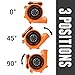 CFM Pro Air Mover Carpet Floor Dryer 3 Speed 1 HP Blower Fan - Stackable - Orange - Industrial Water Flood Damage Restoration