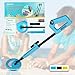 all-sun TS20A Junior Metal Detector for Children DIY Beach Yard Toy, Blue primary