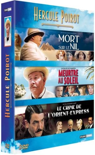 Hercule Poirot Coffret Le Crime De L Orient Express Mort Sur Le Nil Meurtre Au Soleil Dvd Blu Ray Amazon Fr