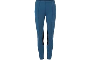 Kerrits Kids Performance Knee Patch Horse Riding Tights – Breathable, Lightweight Kids Equestrian Leggings with Pockets