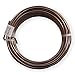 Anodized Aluminum 3.5mm Bonsai Training Wire 250g Large Roll (30 feet) - Choose Your Size and Color (3.5mm, Brown)