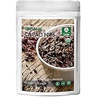 Organic Cacao Nibs (1lbs) by Naturevibe Botanicals, Gluten-Free & Non-GMO (16 ounces)