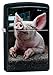 Zippo Pig Dreaming Pocket Lighter, black Matte