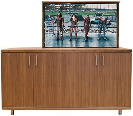 Pop Up TV Lift - Handcrafted Taylor TV Lift Cabinet - ATL System (55" or Smaller TV Capacity)