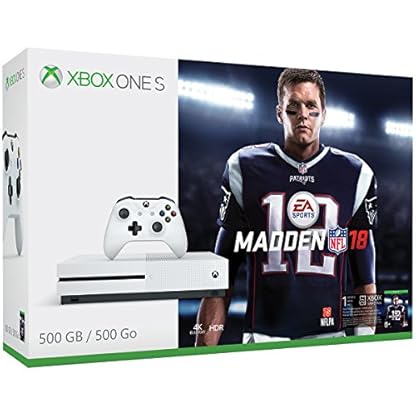 Xbox One S 500GB Console - Madden NFL 18 Bundle [Discontinued]
