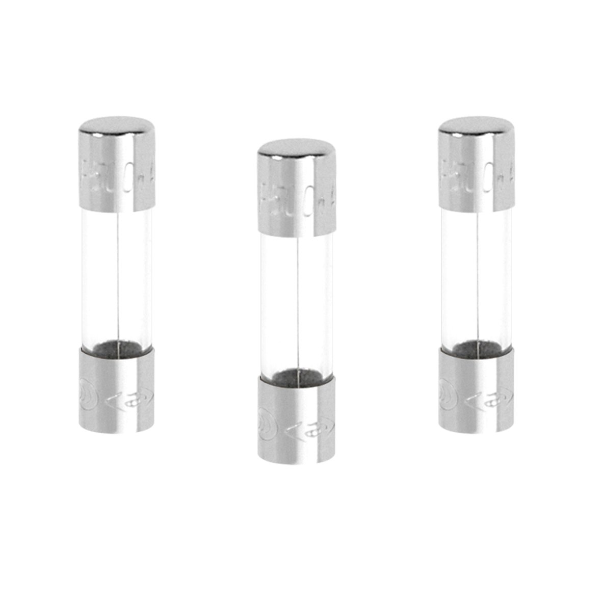 Debflex 715816 3 Glass Fuses 5 x 20 mm 0.5 A 250 V
