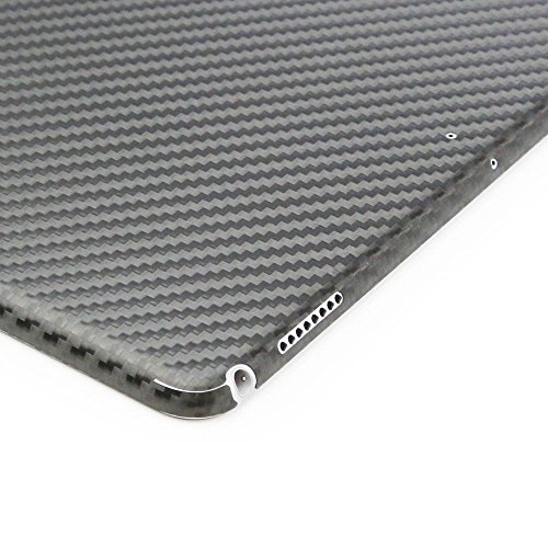 ArmorSuit - iPad Pro 10.5" (2017) Screen Protector + Black Carbon Fiber Skin Back Protector MilitaryShield w/ Lifetime Replacements - Front Anti-Bubble Ultra HD Shield (Wifi Version Only)