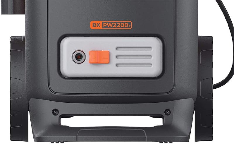Lavadora de alta pressão black+decker com limpador de pátio e escova fixa bxpw2200pe, deluxe (2200 w, 150 bar, 440 l/h)