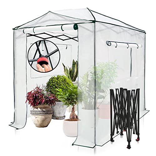 EAGLE PEAK 8x6 Pop Up Greenhouse