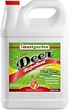I Must Garden Deer Repellent: Mint Scent Deer Spray for Gardens & Plants - Natural Ingredients - 1 Gallon Ready to Use