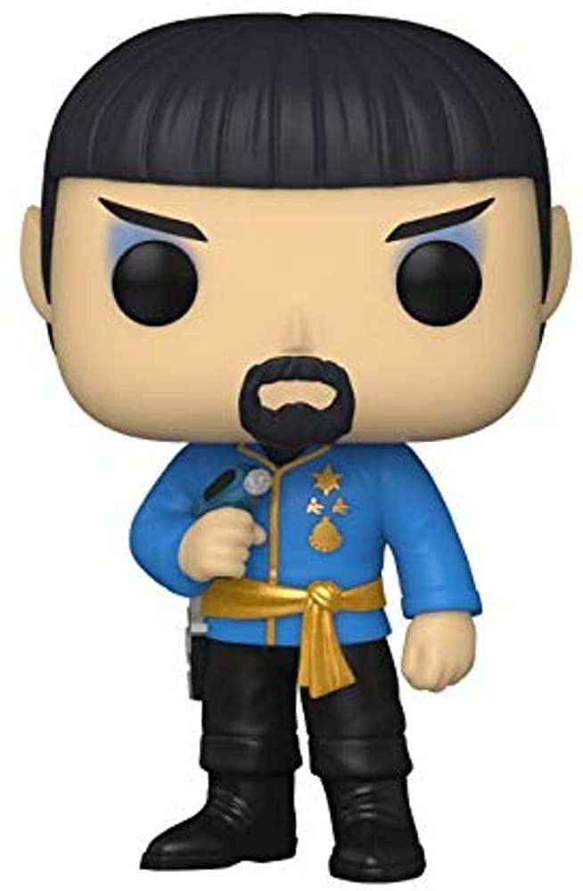 Funko POP! TV: Star Trek - Spock - (Mirror Mirror Outfit) - Star Trek the Original Series - Collectable Vinyl Figure - Gift Idea - Official Merchandise - Toys for Kids & Adults - TV Fans