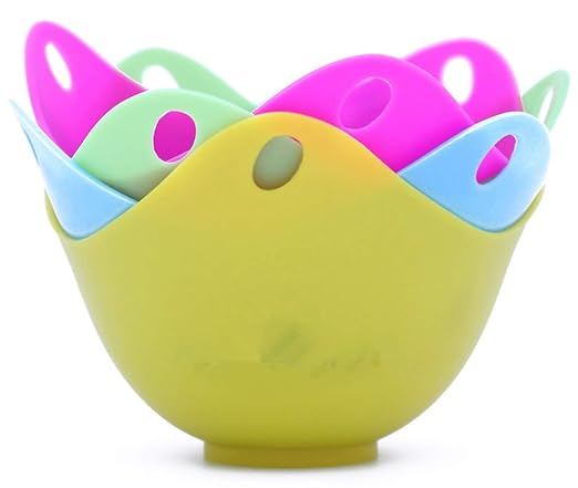 EPRHY Escalfador de Huevos de Silicona Anillos Integrados, para ...