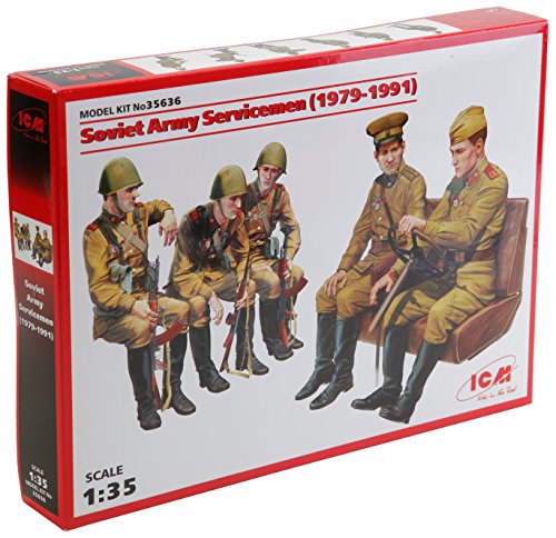 ICM Models 1979-1991 Soviet Army Servicemen Building Kit